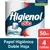HIGIENOL PAPEL HIGIENICO DÚO DOBLE HOJA 4 X 50 MTS