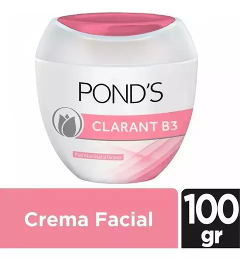 POND'S CREMA FACIAL ANTI-MANCHAS CLARANT B3 X 100 GRS