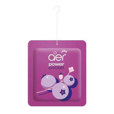 AER POWER POCKET AROMATIZADOR DE AMBIENTE COLGANTE BERRY X 10 GRS