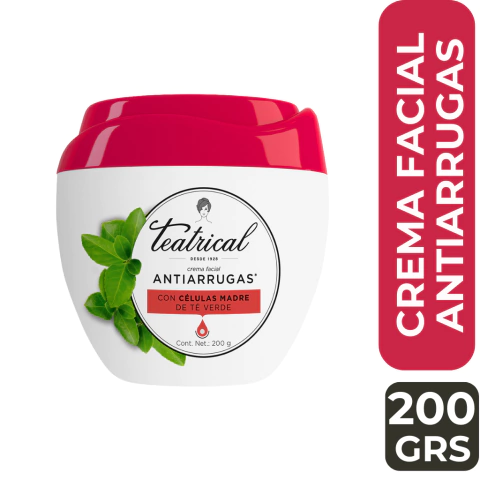 TEATRICAL CREMA FACIAL ANTI-ARRUGAS X 200 GRS