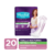 PLENITUD FEMME TOALLA NOCTURNA ANTIBACTERIAL X 20 UND