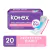 KOTEX PROTECTORES DIARIOS EXTRA PROTECCIÓN LARGOS X 20 UND