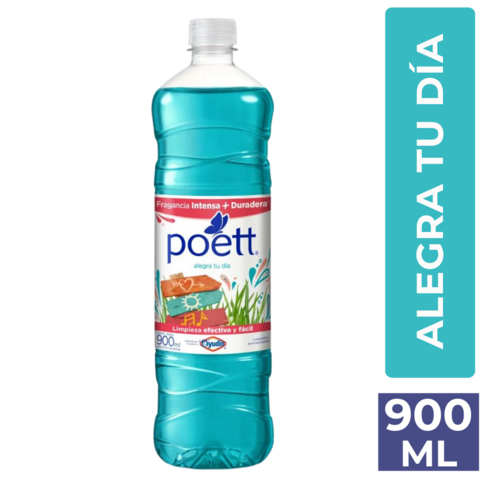 POETT LIMPIADOR LIQUIDO ALEGRA TU DIA X 900 ML