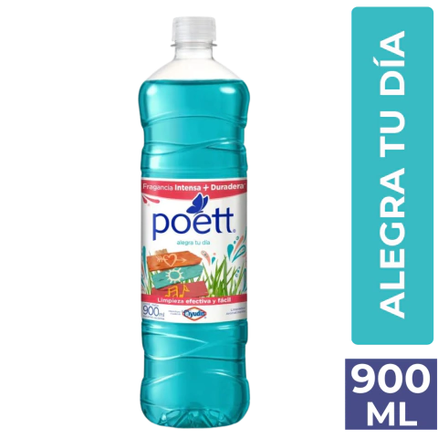 POETT LIMPIADOR LIQUIDO ALEGRA TU DIA X 900 ML
