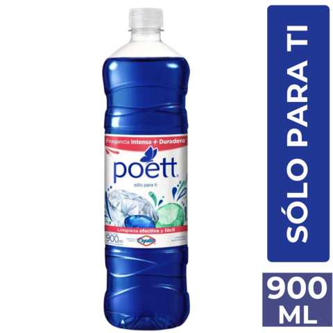 POETT LIMPIADOR LIQUIDO SOLO PARA TI X 900 ML
