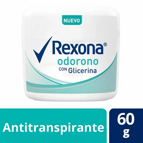 REXONA ANTITRANSPIRANTE EN CREMA ODORONO X 60 GRS - comprar online