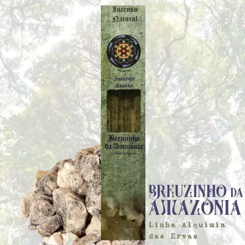 Incenso Breuzinho da Amazônia (AGORA COM 09 BASTÕES)
