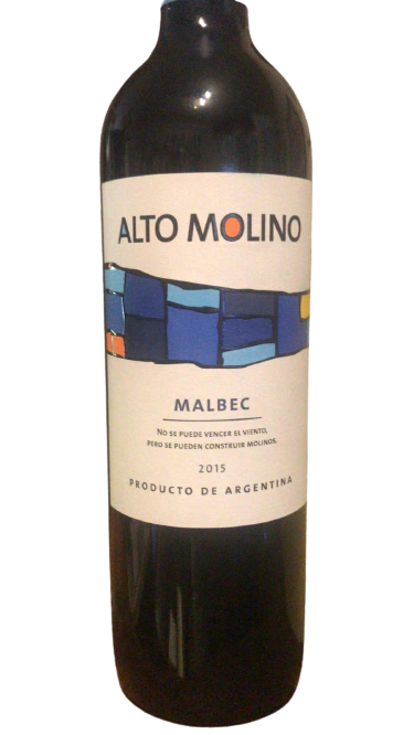 Alto Molino Malbec o Cabernet Sauvignon 750ml Piattelli Cosecha 2015