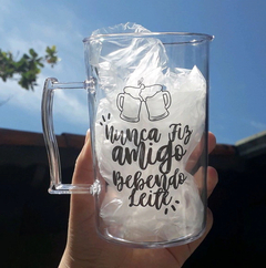 100 Canecas de Chopp Acrílico 400ml Personalizada - comprar online