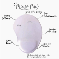 Kit Caneca Porcelana e Mouse Pad Com Apoio Personalizados - comprar online