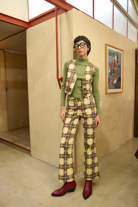 Pantalon Britney Marron