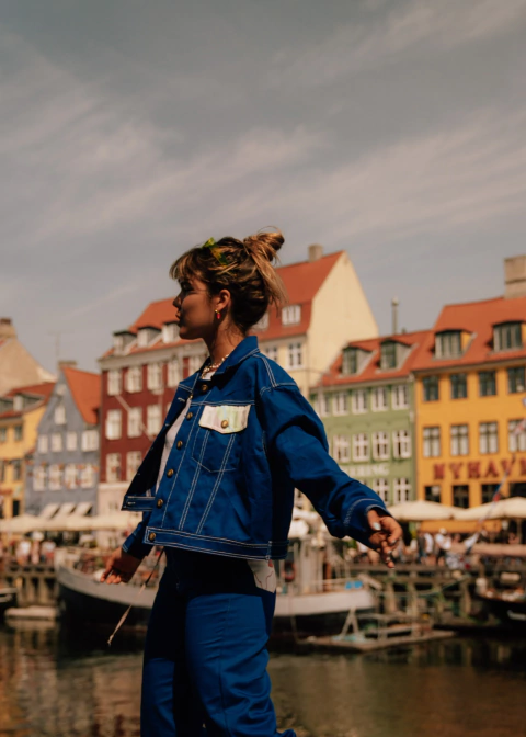 Campera Marte Azul - Solo Trf/Ef