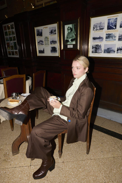 Saco El que No Falla Marron - comprar online