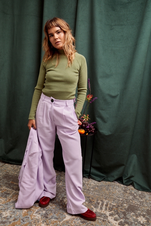 Pantalon Classic Munay Lila