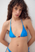 BIkini Alfajorcito Azul Metalizada - comprar online