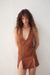 Vestido La Su Marron - comprar online