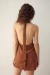 Vestido La Su Marron en internet