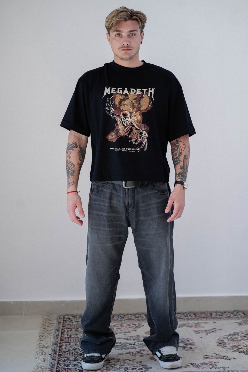 Remera Boxy Fit Megadeth thumbnail 3