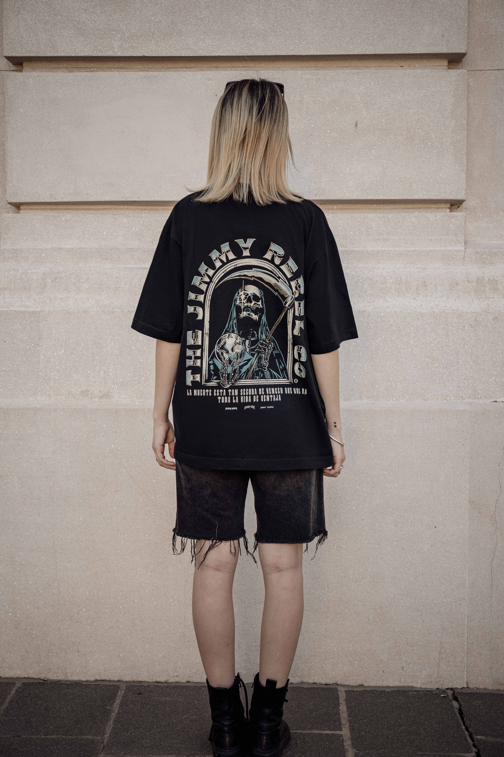 Remera Oversize San La Muerte thumbnail 3