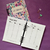 Agenda Semanal CON Franja Horaria Floral en internet