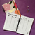 Agenda Semanal CON Franja Horaria Flores - Hecho con amor