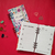 Agenda Vertical Semanal Pocket Floral - Hecho con amor