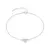 pulsera LOVE- plata 925 y micropave- 17 cm+ 3cm en internet