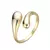 Anillo CHUNKY GOLD (regulable)- plata bañada en oro