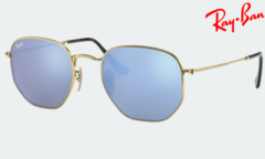 Hexagonal Azul Espejado - RB3548 - comprar online