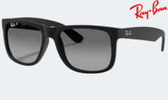 Justin Negro Gris Degradé Polarized - RB4165 - comprar online