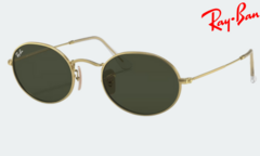 Oval Dorado Negro - RB3547 - comprar online