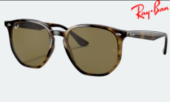 Highstreet Hexagonal Carey - RB4306 - comprar online