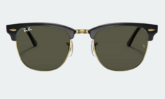 Clubmaster Dorado Negro - RB3016 en internet