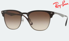 Blaze Clubmaster Marrón Degradé - RB3576 - comprar online
