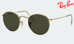 Round Metal Dorado Negro - RB3447 - comprar online