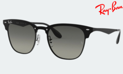 Blaze Clubmaster Negro Gris degradé- RB3576 - comprar online