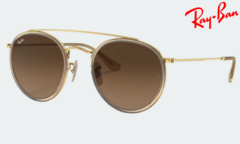 Round Double Dorado Marrón Degradé - RB3647 - comprar online