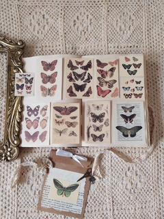 Kit de papelaria Vintage Butterflies - comprar online