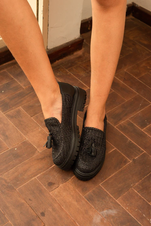 Mocassim Georgia Preto