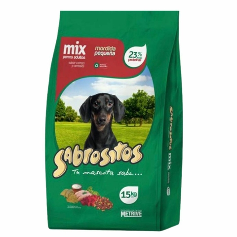 SABROSITOS PERRO ADULTO RAZAS PEQUEÑAS X 15 KG