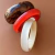 Bracelete Acrílico Marmorizado Marrom - Ellen Rode Semijoias