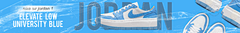 Banner da categoria AIR JORDAN LOW