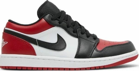 AIR JORDAN 1 LOW ' BRED TOE '