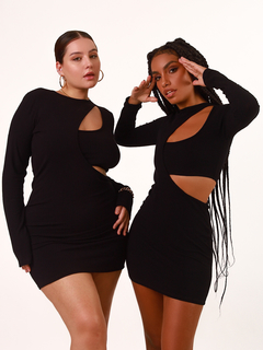 VESTIDO CLARA PRETO