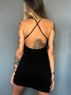 VESTIDO AYLA PRETO - SISTAHOOD