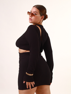 VESTIDO CLARA PRETO - SISTAHOOD