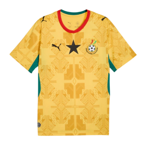 Camisa Seleção Gana II 2026 Amarela - Copa do Mundo