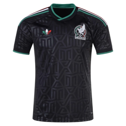 Camisa Seleção México III 2026 Preta - Copa do Mundo