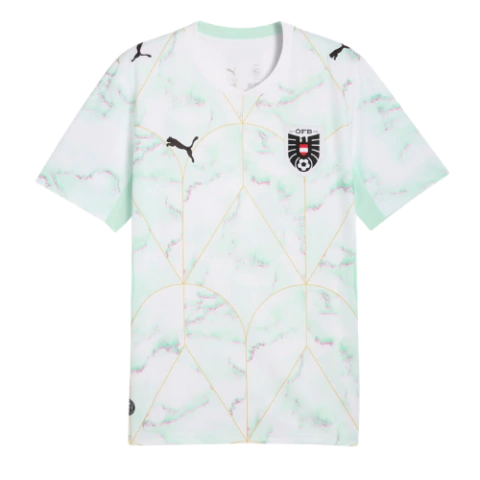 Camisa Seleção Áustria II 2026 Branca - Copa do Mundo
