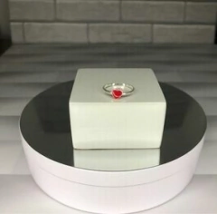 Anel coração vermelho mod 2 . - comprar online